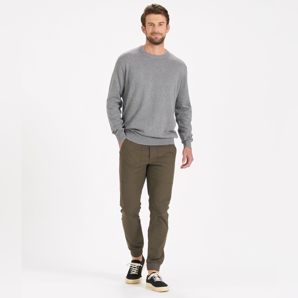 Men’s Vuori Fluent Sweater Grey Size L
